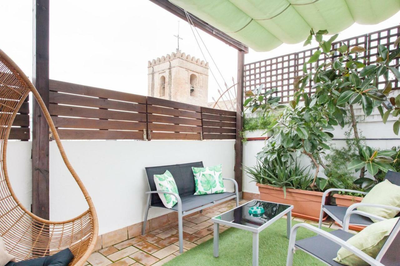 Atico Santa Marina Appartement Sevilla Buitenkant foto